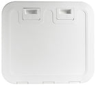 Push Pull-inspektionsluge, hvid, 520 × 465 mm