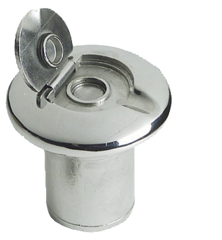 Dækstuds i AISI 316 rustfrit stål – WASTE, 38 mm