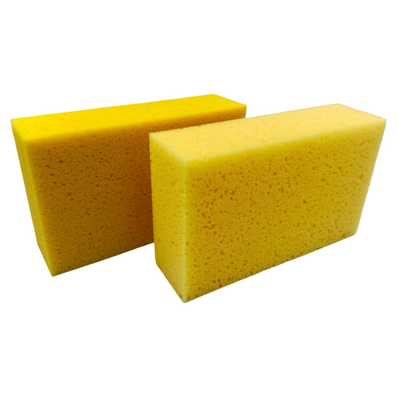 Polishing sponge set of 2 W: 140 x H: 40 x D: 85 mm