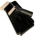 Farbwannen-Set mit 2 Stk. 10 cm Glattwalzen