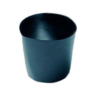Plaster cup, soft PVC, black, 20 pcs./box