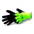 Vinterhandske thermo m/mikro-skum str. XL/10" gul