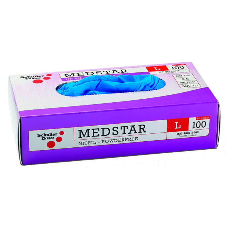 Nitril Engangshandske 100 stk. str. XL 10"