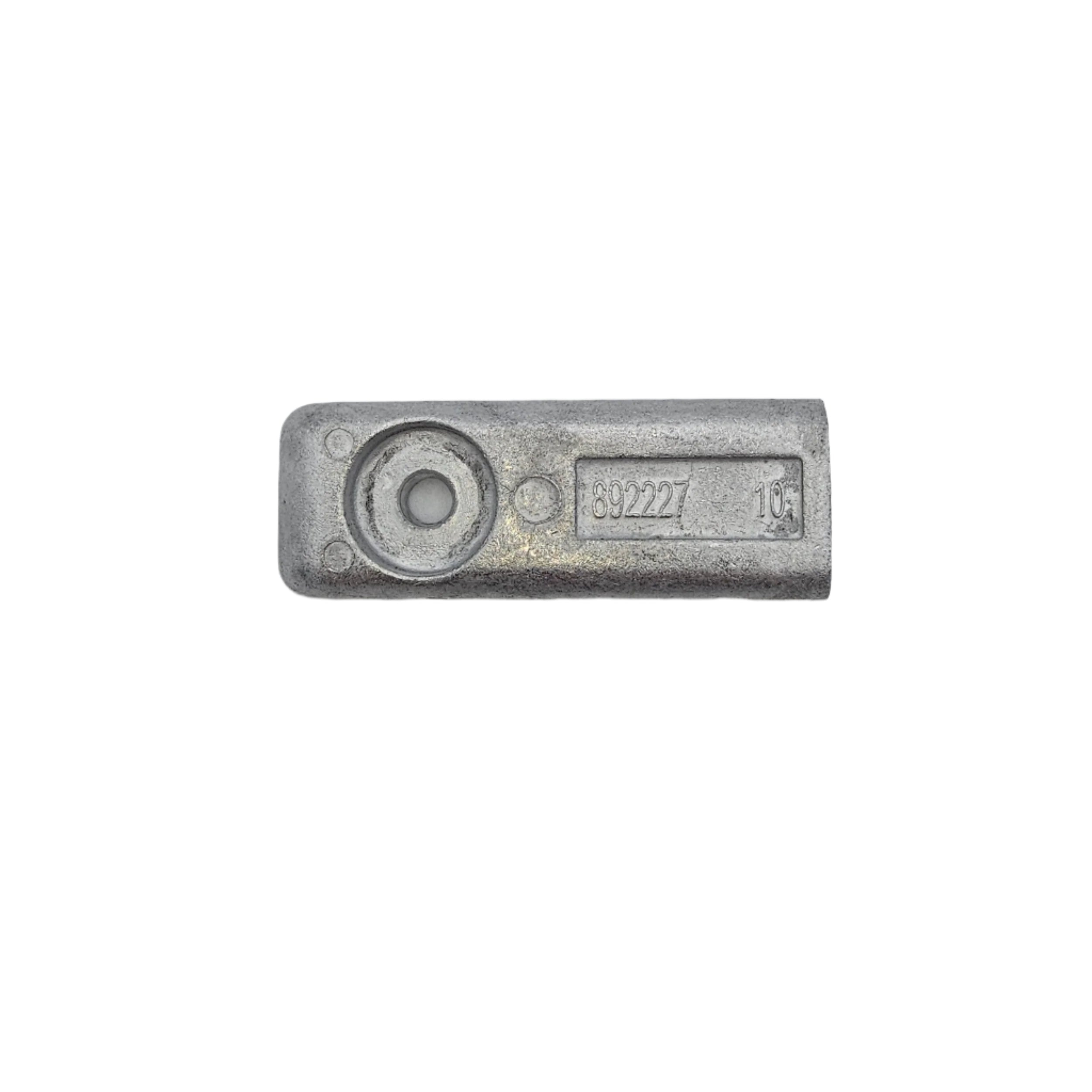 Quicksilver aluminiumsanode 97-893404 til Mercury power trim-plade