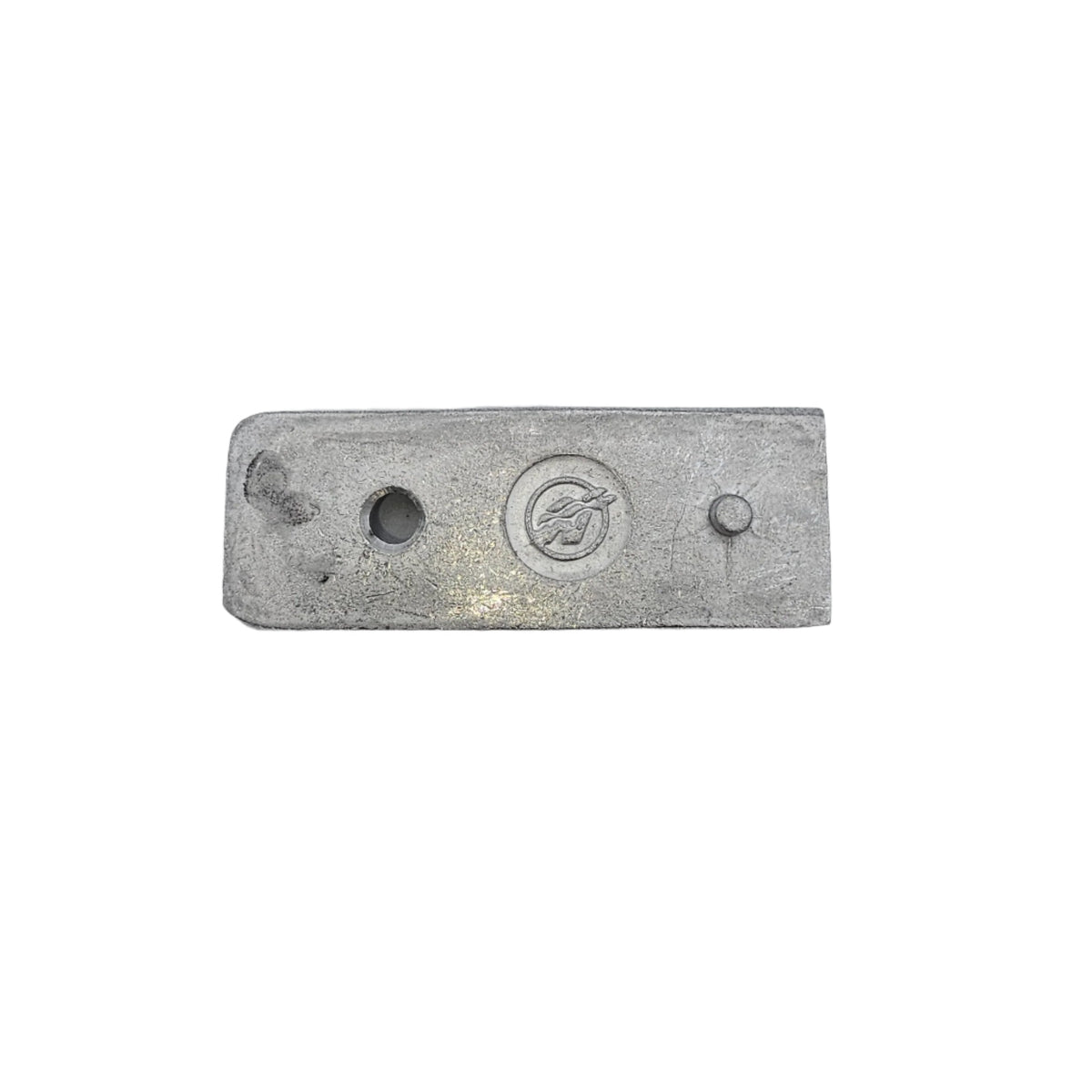 Quicksilver aluminiumsanode 97-893404 til Mercury power trim-plade
