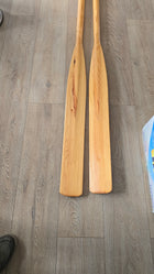 Lange årer af træ ca. 330 cm - sæt med 2 stk.