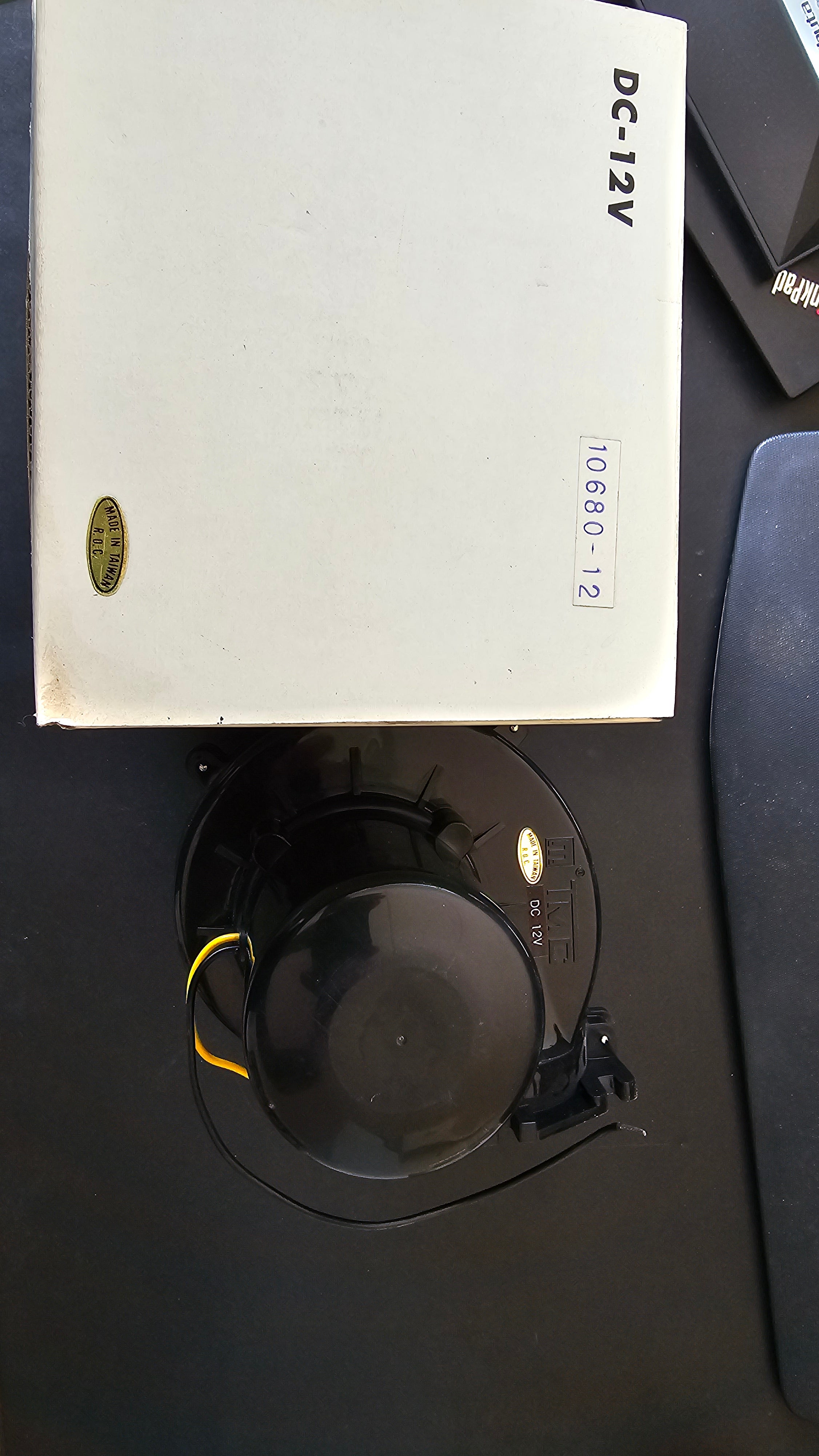 OUTLET: TMC motorrumsventilator DC 12V – 10680-12 Ø75 mm