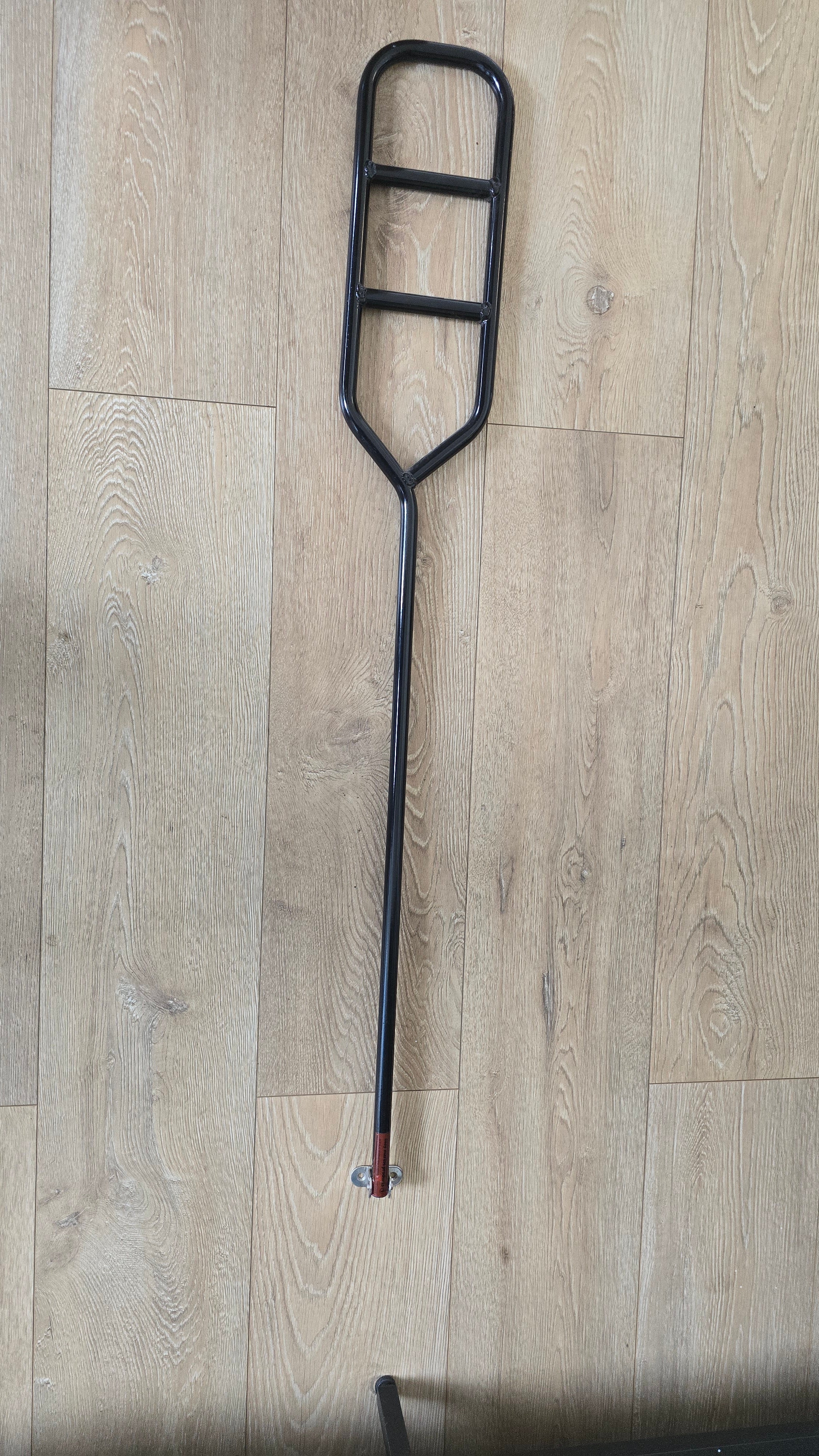 OUTLET: Rorpindsforlænger – 112 cm sort aluminium
