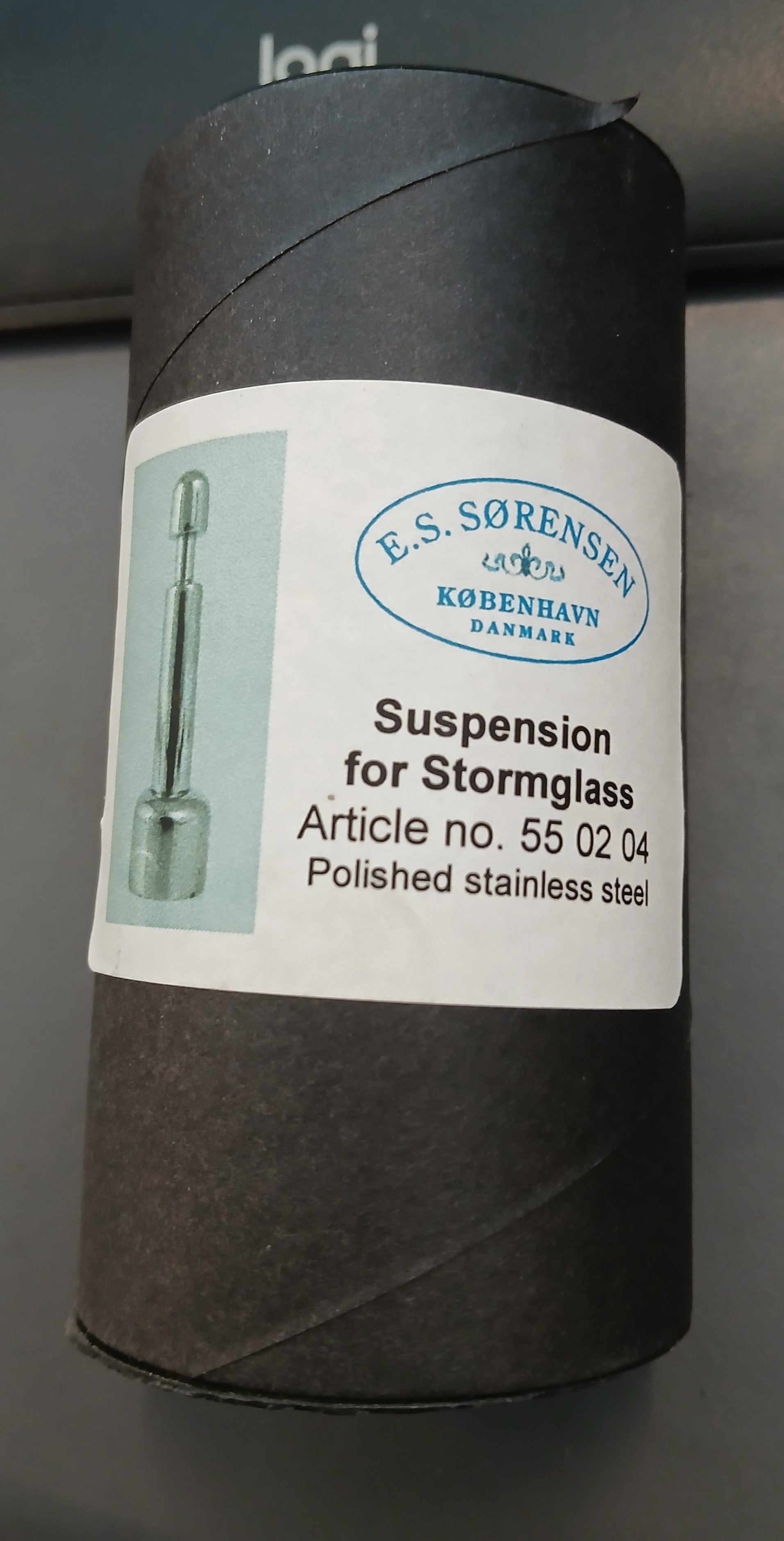 Ophæng Til Stormglas Eller Galileiglas - Poleret Stål - E.S.Sørensen