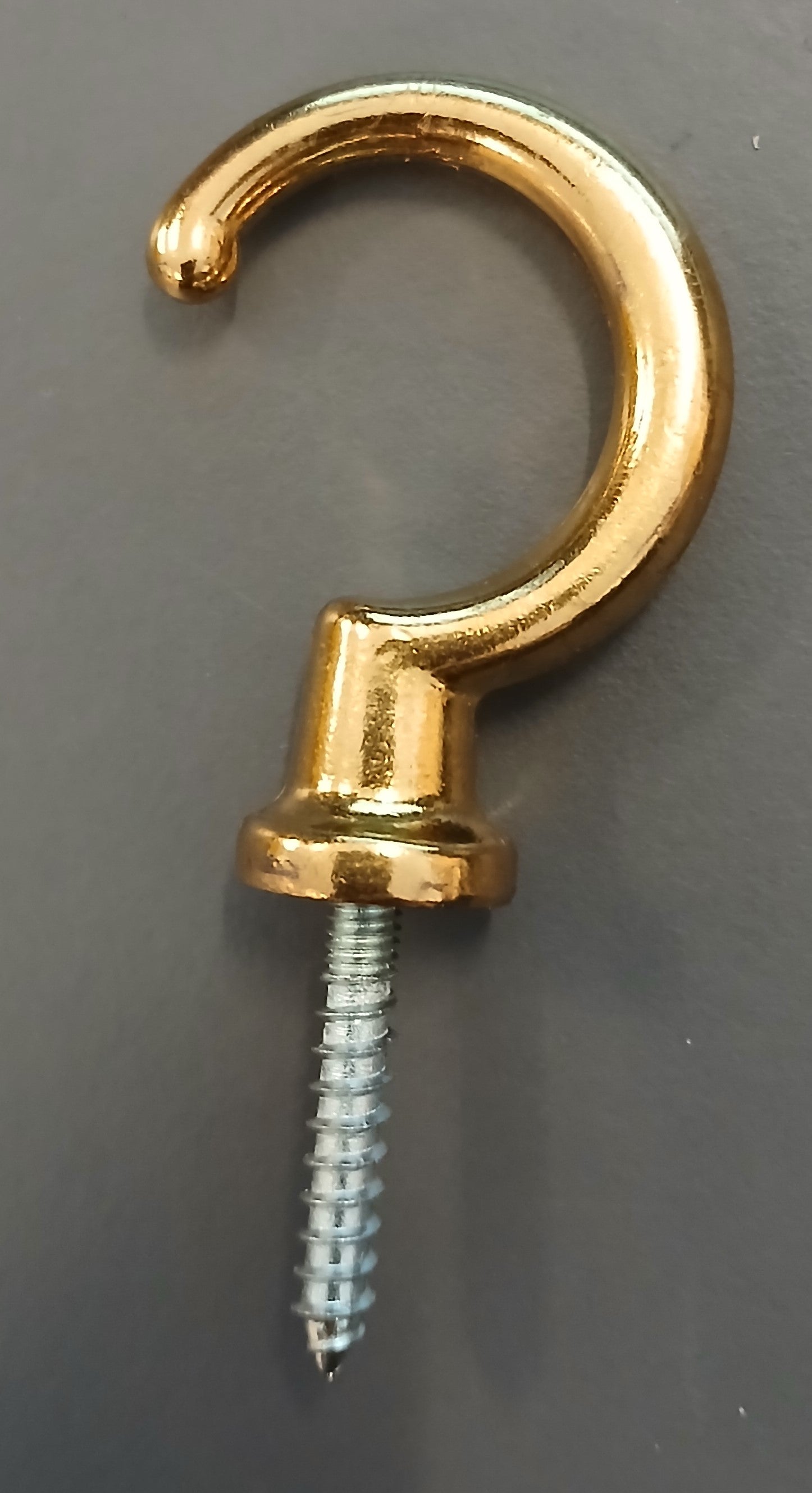 Koppekrog messing 28 mm