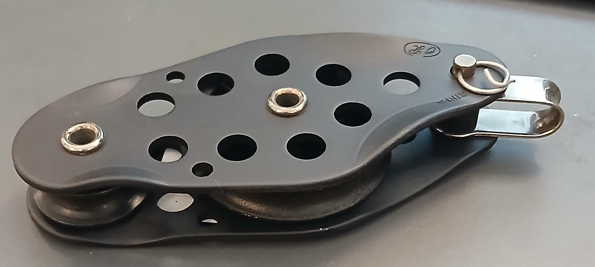 Aluminium blok - glideleje – Fiddle – 45/25x10 mm – 300 kg