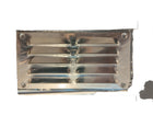 Ventilation grille stainless steel double 152 x 76 mm