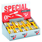 Flat brushes box 72 pcs. 20/30/40/50/60 mm (light bristles)
