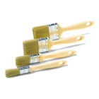 Flat brush set 4 pcs. 20/30/50/60 mm (3/4"-2½")
