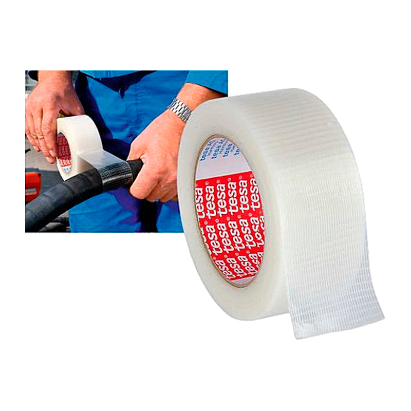 Tesa Canvas tape / "gaffa" Uv 48mm X 25mtr transparent