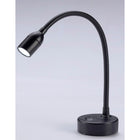 Kartenleuchte schwarz flexibel LED Tag/Nacht 8" Arm