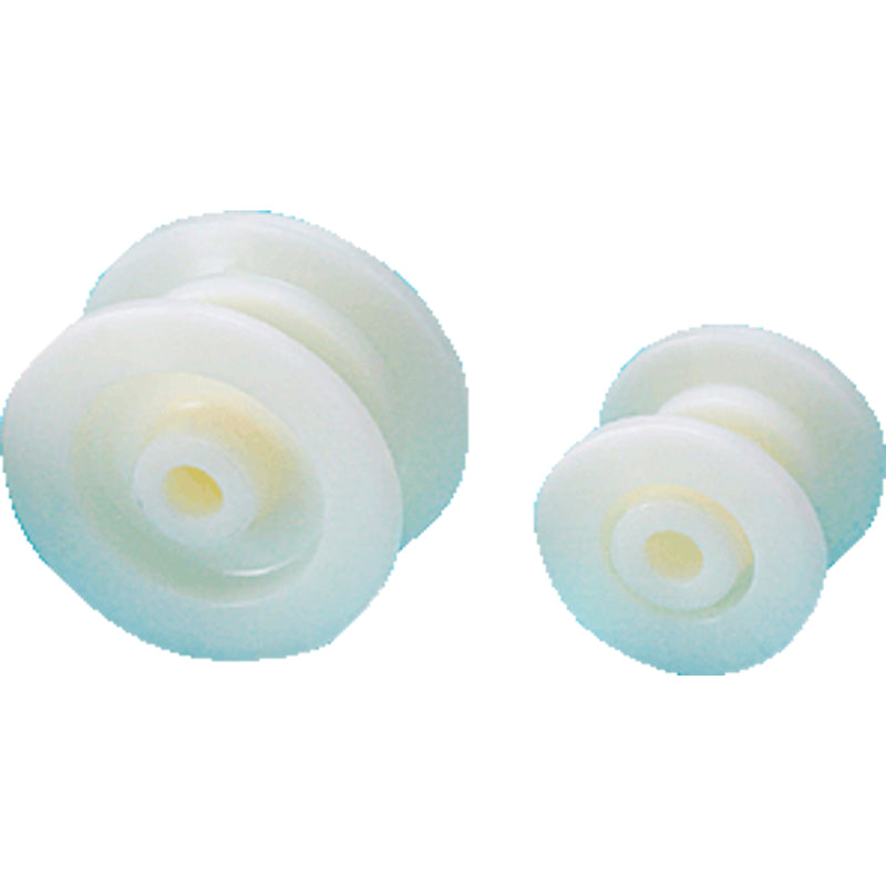 Nylonhjul massivt for ankerrulle   Ø:86 x B:49 mm