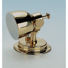 Skotlampe G4 10W halogen 12V Ø75 mm lakeret messing