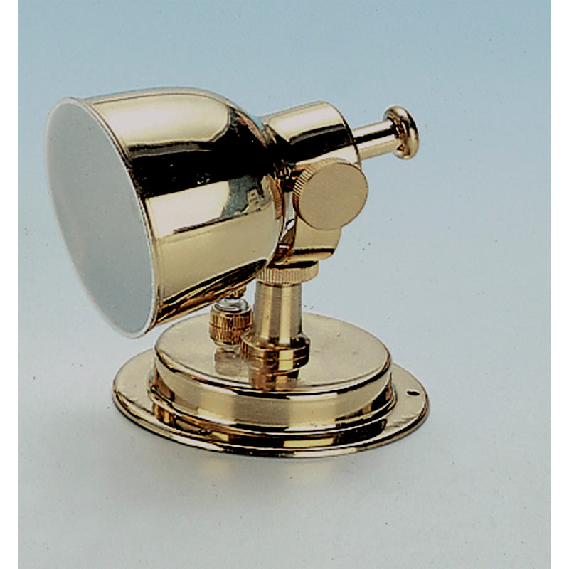 Deckenleuchte G4 10W Halogen 75 mm Messing lackiert