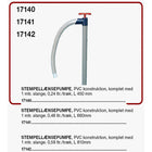 Seaworld stempellænsepumpe PVC 810 mm 0,58 L/træk