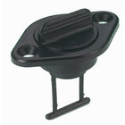 Bilge plug black nylon Ø: 25 mm Flange 52 x 35 mm