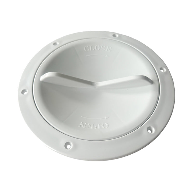 Inspection hatch "Easy To Open" white 5"