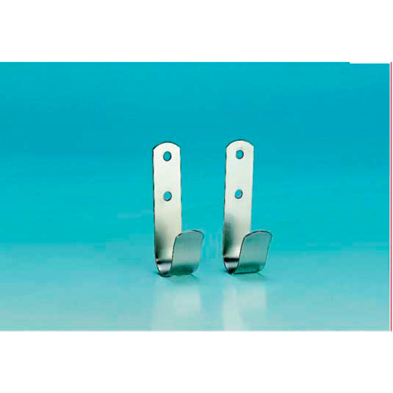 Edelstahlhaken für Bootshaken 25-32 mm Set mit 2 Stück.
