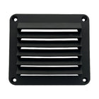 Lüftungsgitter ABS-Kunststoff schwarz B: 140 x L: 125 mm