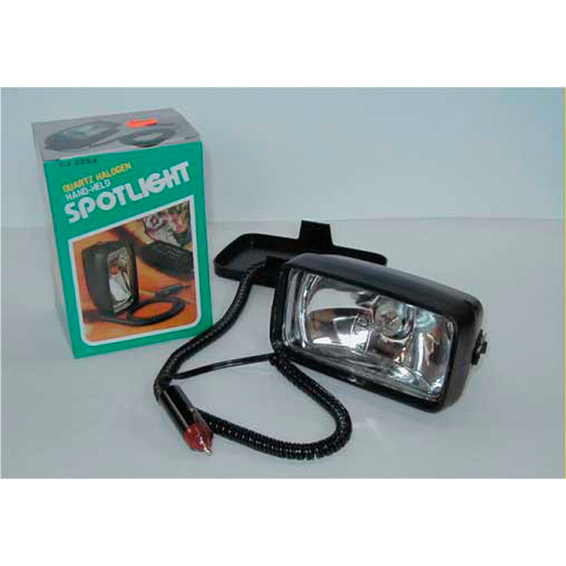 Suchscheinwerfer mit Haube und Zigarettenanzünderbuchse 12V 55W