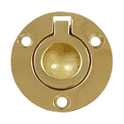 Bodenbeschlag Messing Ø:60 mm
