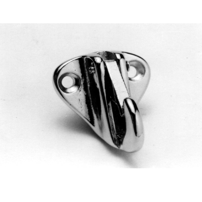 Fenderhage forkromet messing 36 x 30 mm