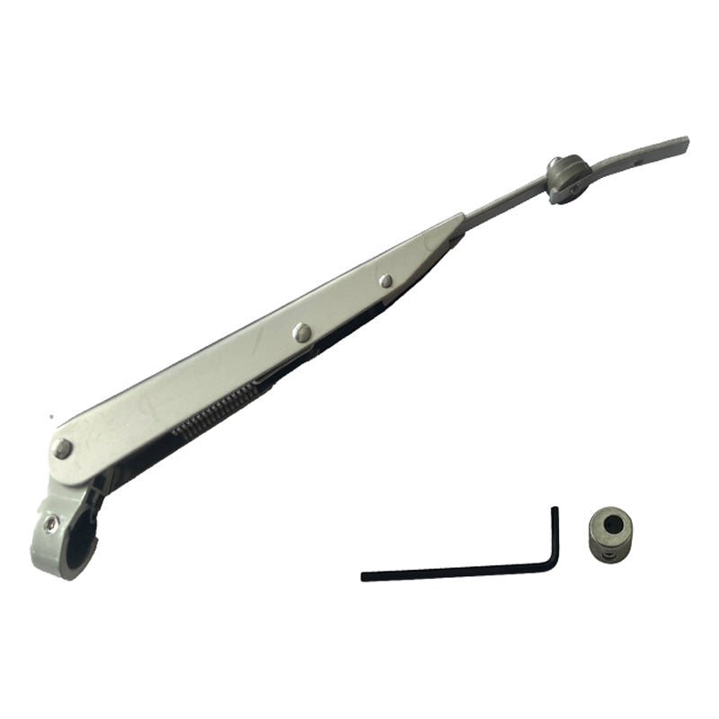 Viskerarm sølv justerbar 171-267 mm, 7 mm fæste