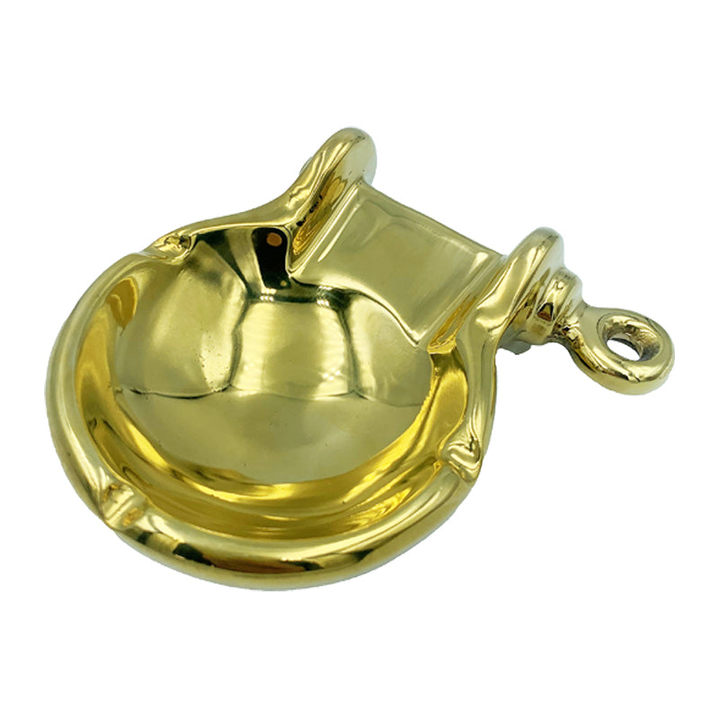 Ashtray brass 115 x 110 cm