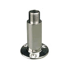 Antenna bracket stainless for deck mounting Base:73 mm H:102 mm