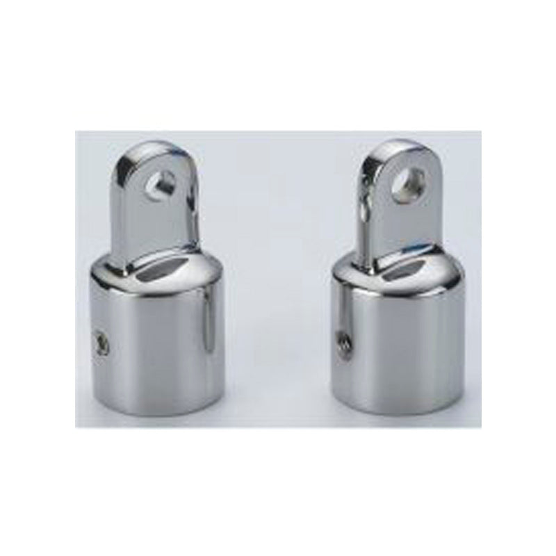 Kalechebeslag top cap Rør 20 mm Pin Ø:6 mm