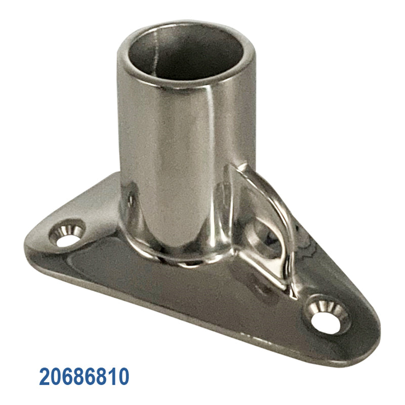 Seaworld scepterfod rustfri 90° til Ø25 mm scepter