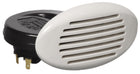 Built-in disc horn with spiral diffuser 12 V, 112 dB, white