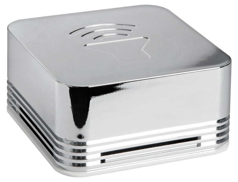 Q Box membranhorn med kromfinish, 12 V