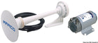 MARCO PW2 pneumatic brass signal horn with compressor, white, 24 V