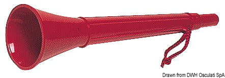 Tågehorn i plast, 29,6 cm