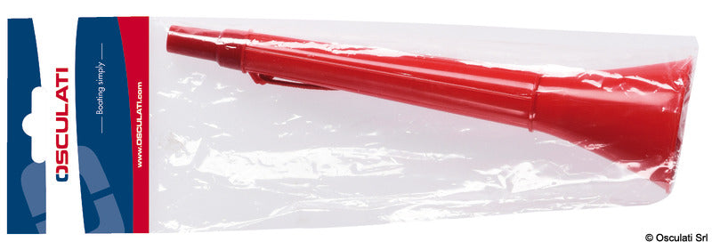 Tågehorn i plast, 29,6 cm