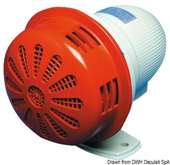 Sirena Supercelere elektromekanisk sirene 12 V DC