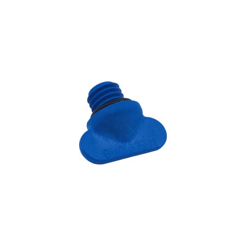 Blå Quicksilver aftapningsprop 22-8M0119211 med O-ring til MerCruiser