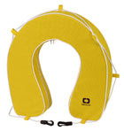 Hufeisen-Rettungsring-Set mit Rohrhalterung und schwimmfähigem Rettungslicht – gelb
