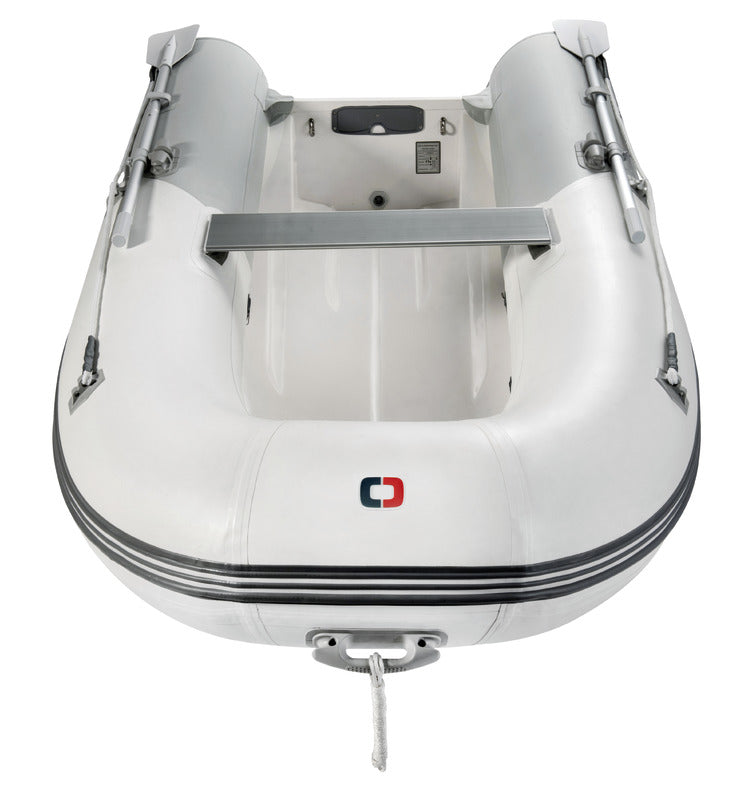 RIB-tender med dybt V-formet glasfiberskrog, 2,80 m, maks. 10 hk, 3 personer