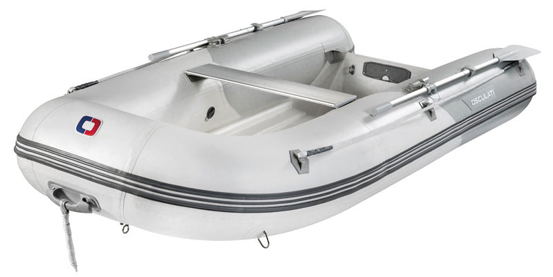 RIB-gummibåd med V-formet glasfiberskrog, 3,30 m, 15 hk, 4 personer