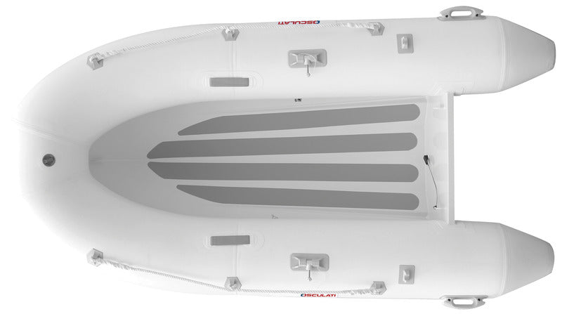 Oppustelig tender med V-formet aluminiumsskrog, 2,90 m, 7,5 hk, 3 personer