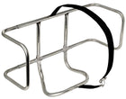 Universal life raft cradle for quick release – horizontal mounting