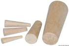 Set of 10 tapered wooden emergency plugs, 8–38 mm