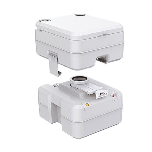 Tragbare Toilette von Seaflo mit Anzeige, 20 l. 